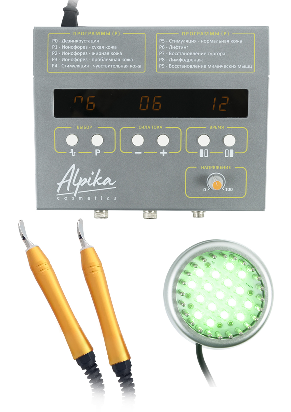 Аппарат микротоковой терапии и Фотостимуляции Alpika