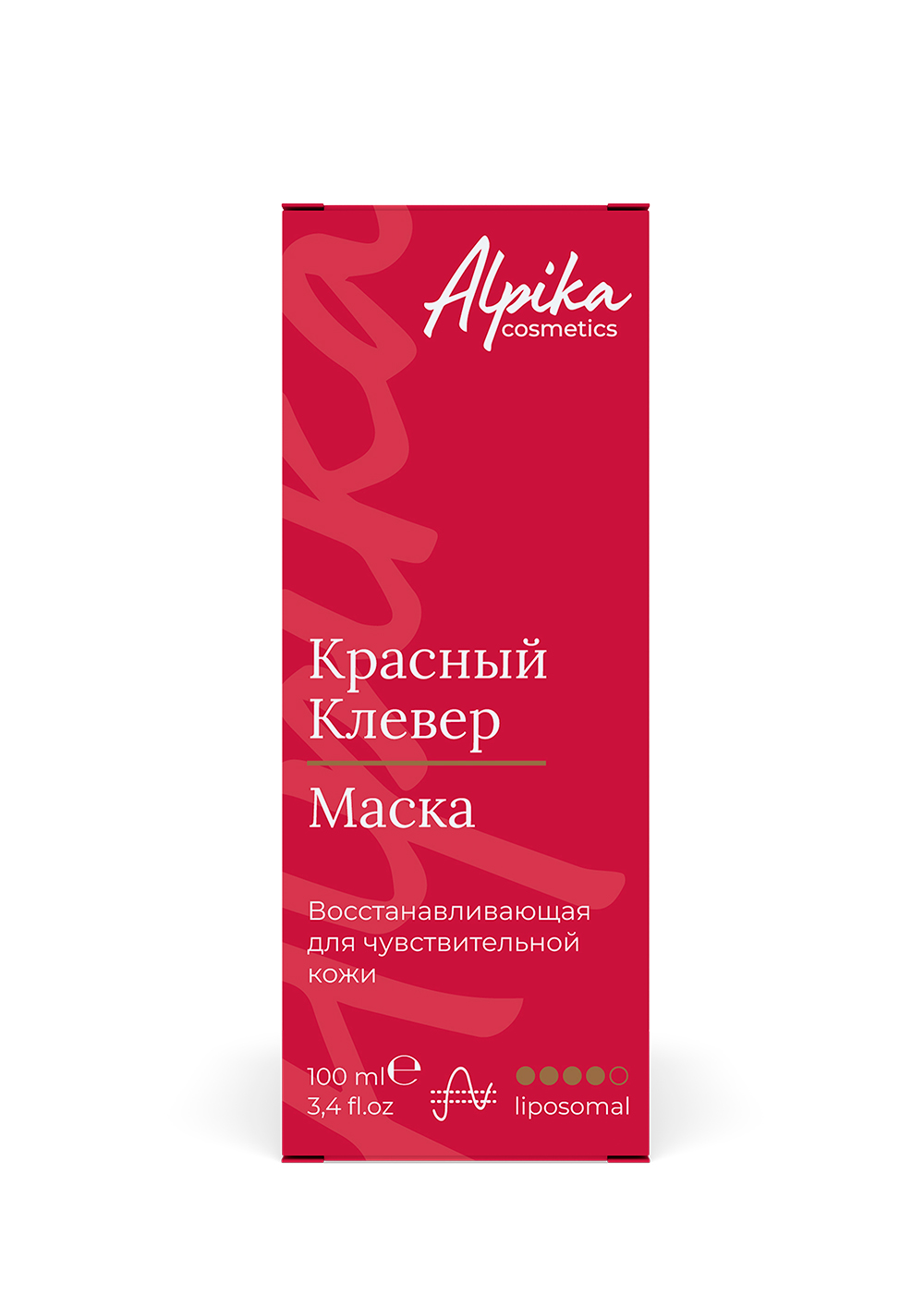 Маска восстанавливающая для чувствительной кожи Красный Клевер, 100 мл