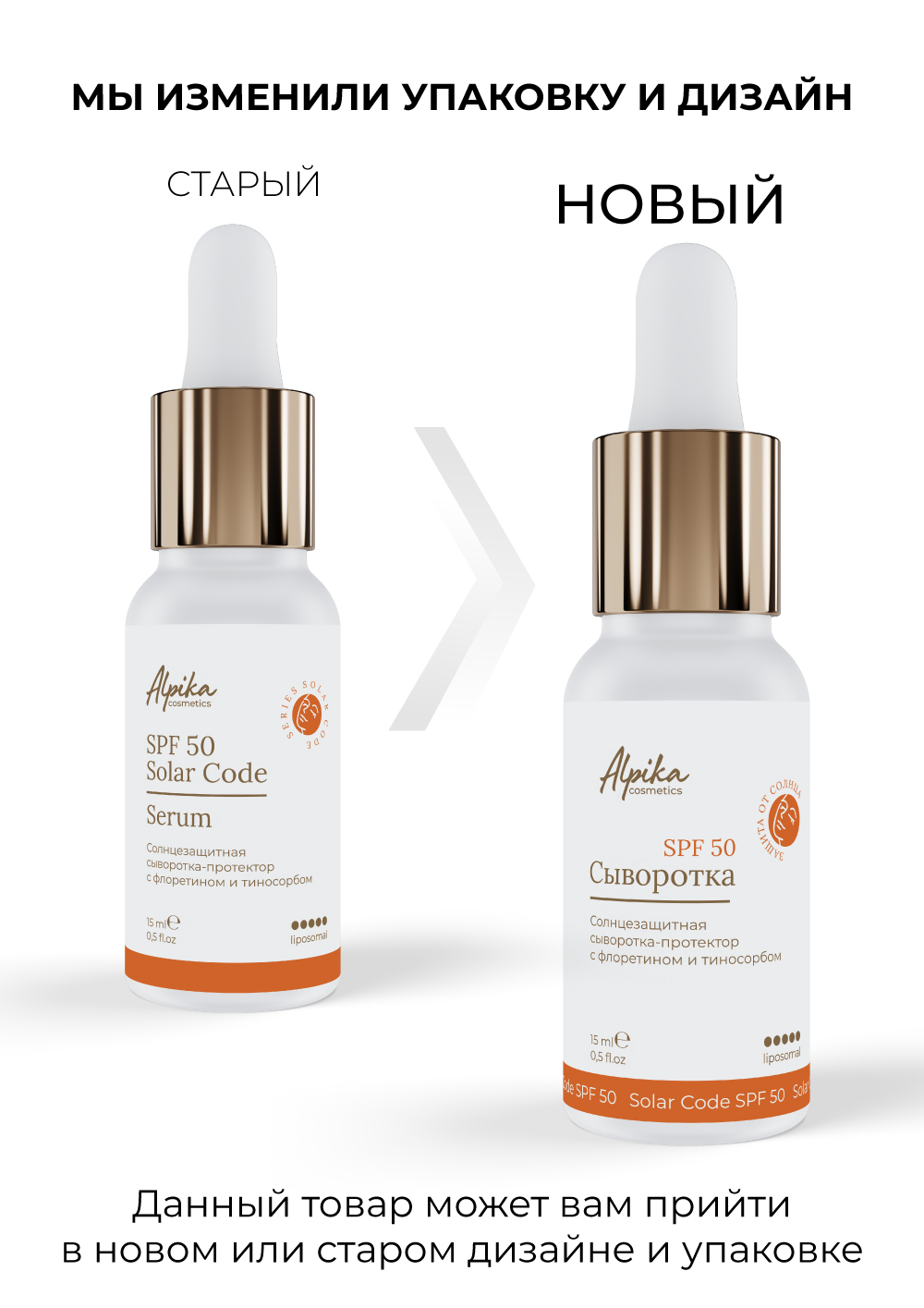 Солнцезащитная сыворотка-протектор с флоретином и тиносорбом, 15 мл 