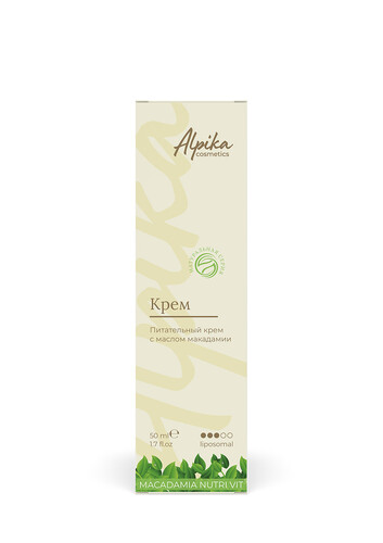 Питательный крем с маслом макадамии, 50 мл 