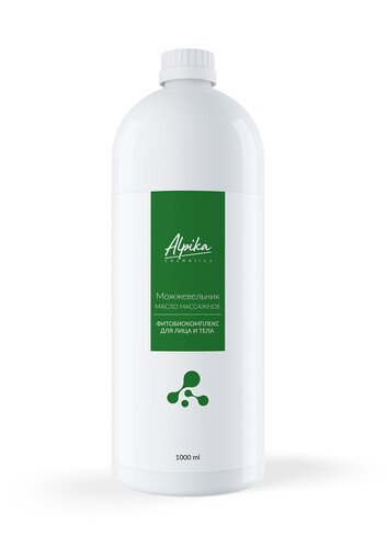 Масло массажное Фитоб.д/массажа лица и тела Можжевельник 1000мл